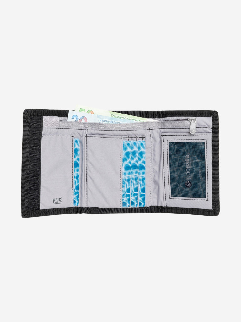 Кошелек антивор Pacsafe RFIDsafe Z50, Black