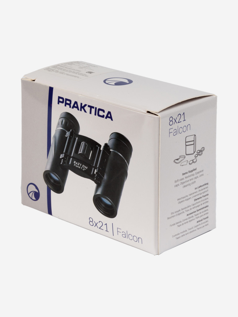 Бинокль компактный Praktica Falcon 8x21, чёрный