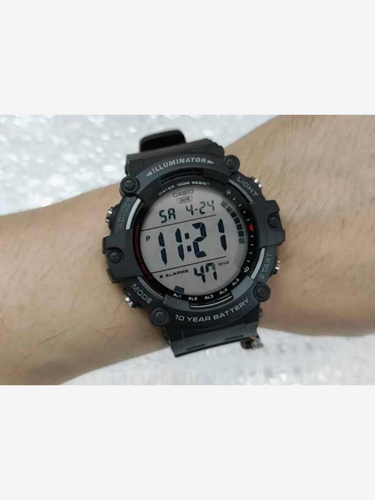 Спортивные часы CASIO ILLUMINATOR AE-1500WH-1A