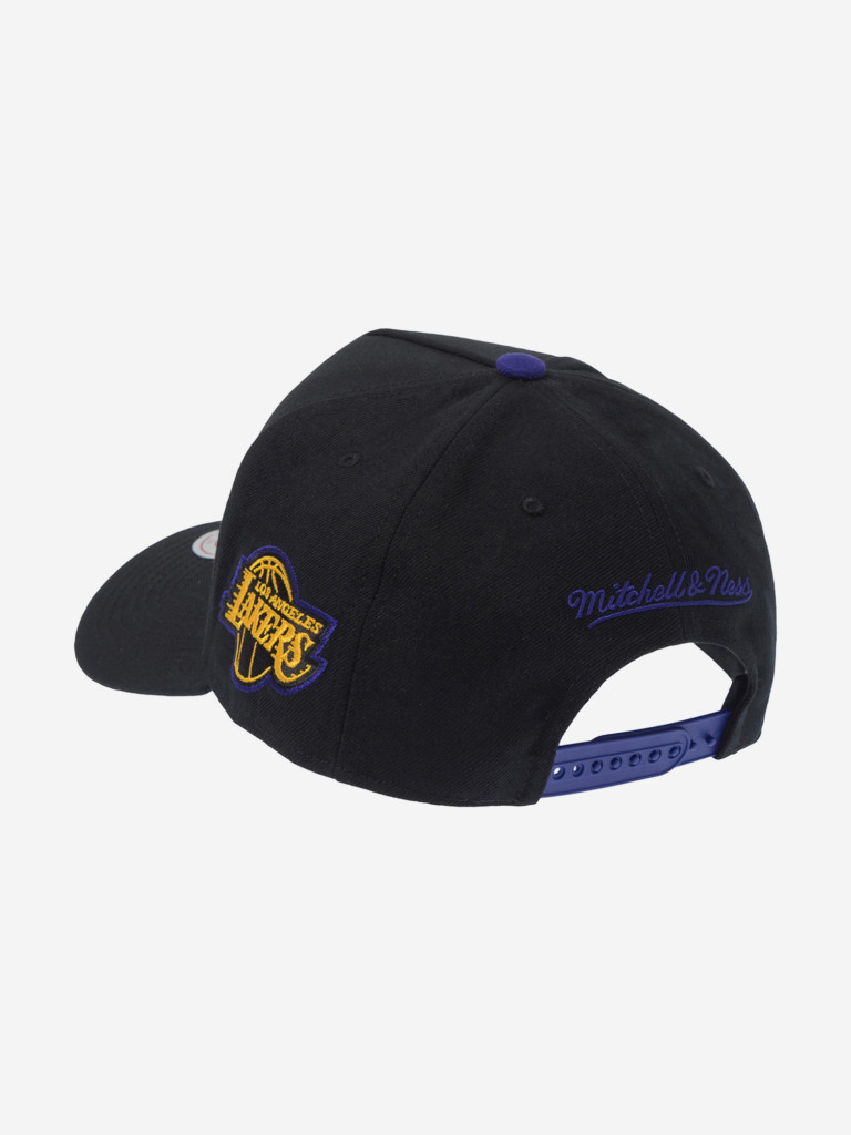 Бейсболка MITCHELL NESS HP12823-LALBLCK Los Angeles Lakers NBA