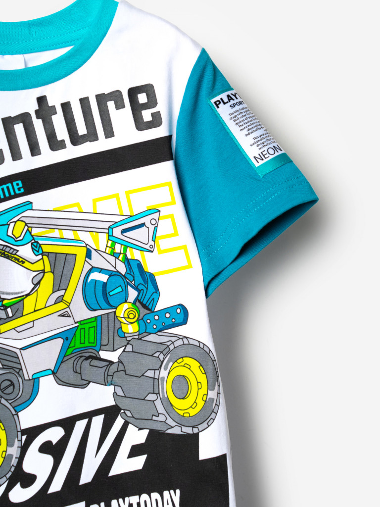 Комплект для мальчиков: футболка, шорты PlayToday