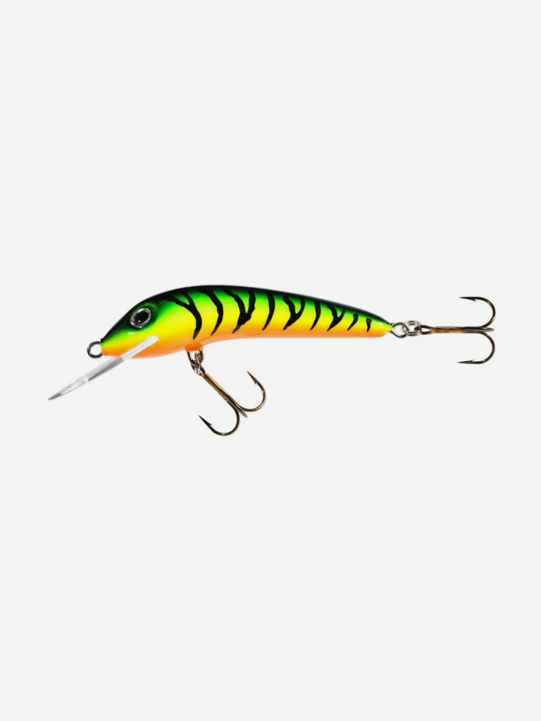 Воблер для троллинга Jaxon Ferox 10 см TG, плавающий. Воблер на щуку, окуня, судака / кренк для рыбалки