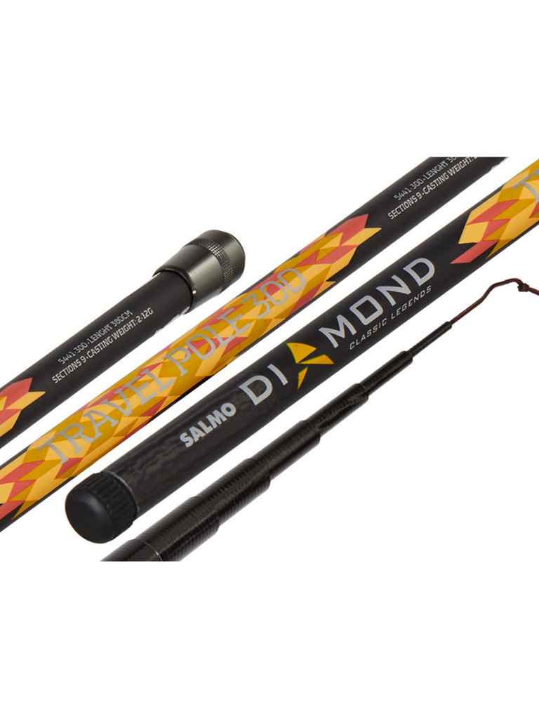 Удилище поплавочное без колец Salmo Diamond TRAVEL POLE 3.00