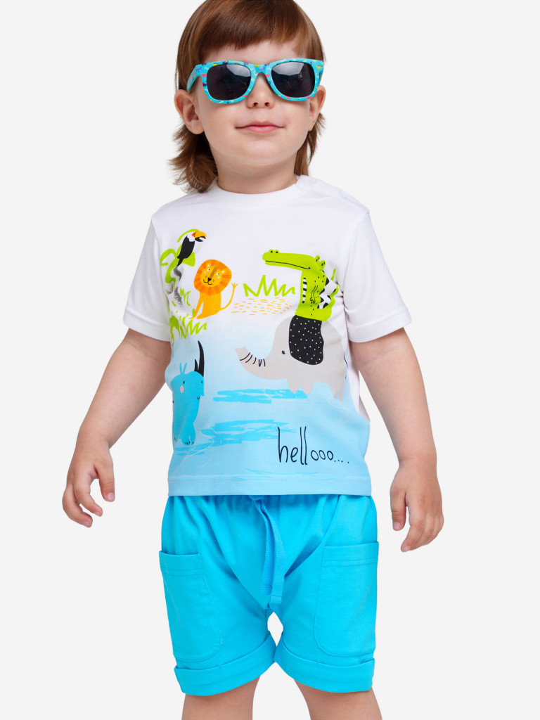 Комплект для мальчиков: футболка, шорты PlayToday