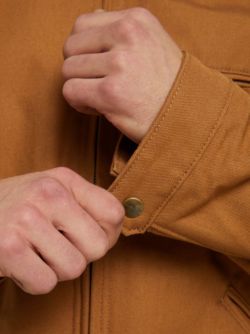 фото Куртка мужская carhartt, коричневый
