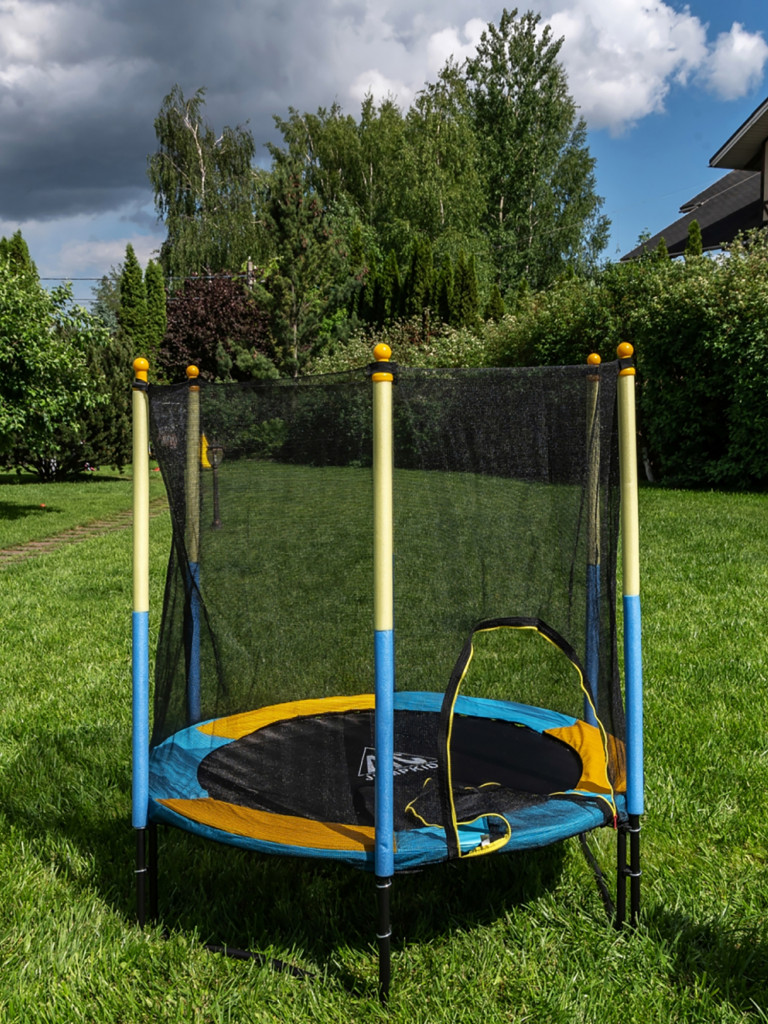 Батут DFC JUMP KIDS 60" желто-синий