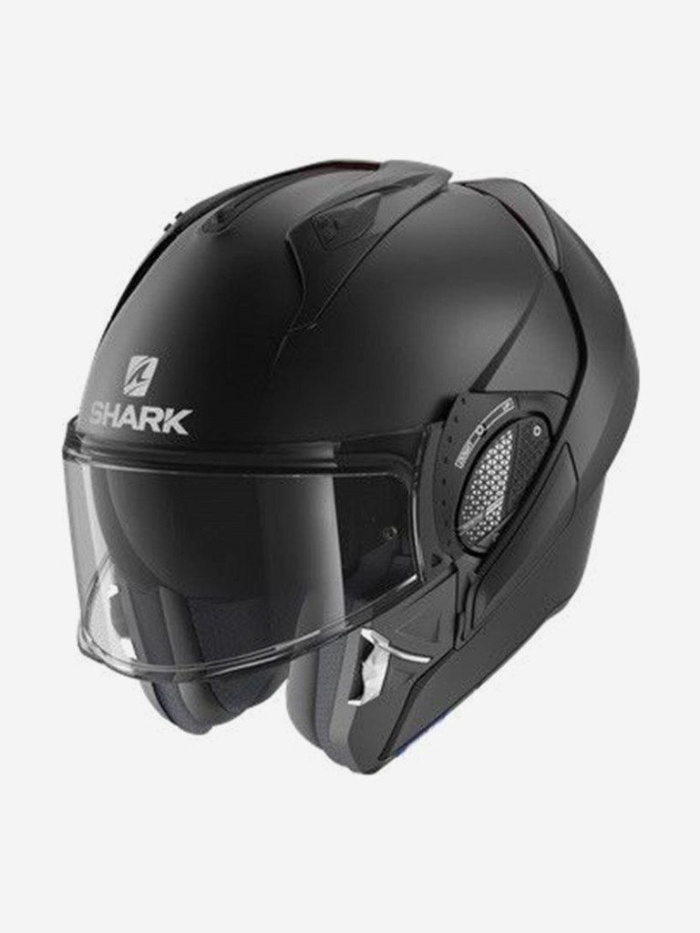 Мотошлем трансформер модуляр SHARK EVO GT BLANK MAT Black