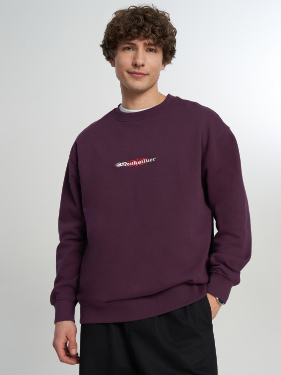 Свитшот мужской оверсайз Quiksilver Mercury Trident Crew