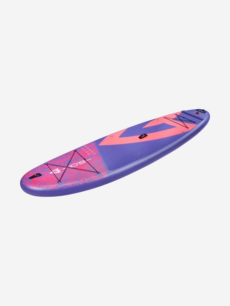 Сап доска надувная Aqua Arrow 10.8 ART Purple Leaf 329х86х15см с полным комплектом