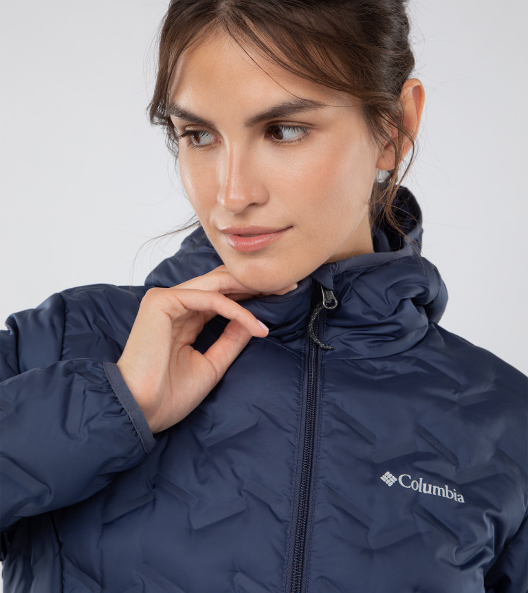 Куртка пуховая женская Columbia Delta Ridge Down Hooded Jacket