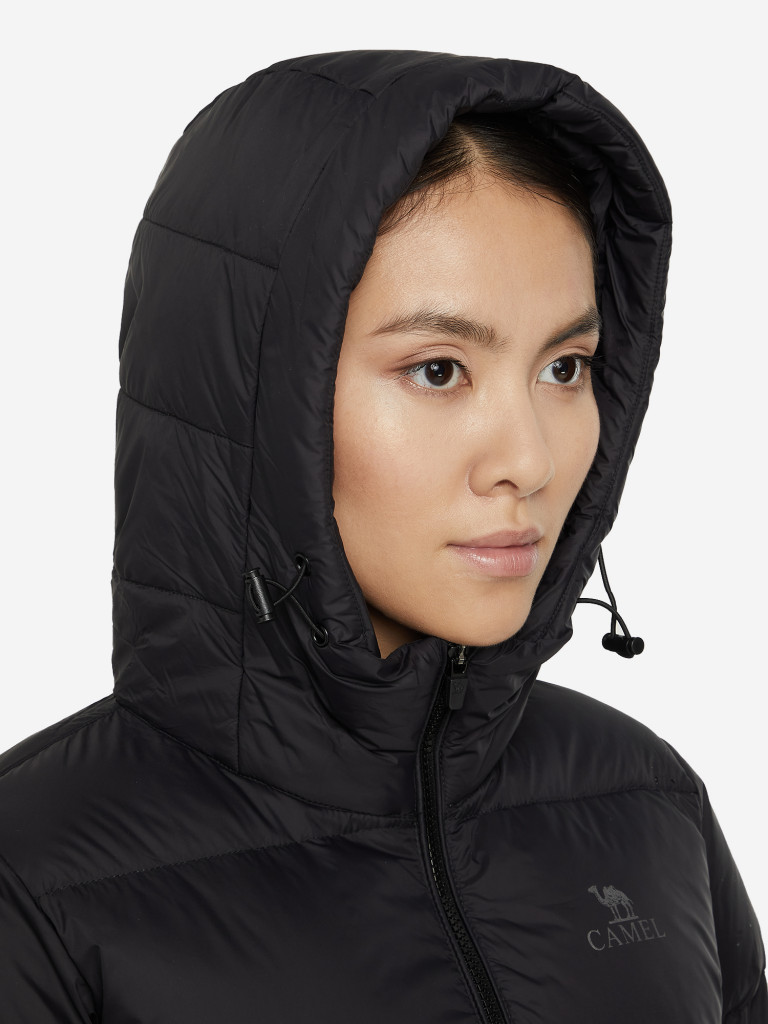 Пуховик женский Camel