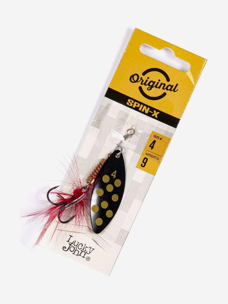 Блесна вращающаяся Lucky John SPIN X LONG 04, вес 9 г
