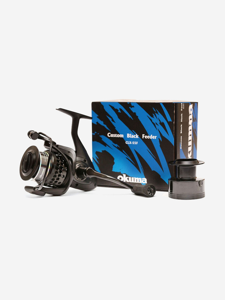 Катушка для рыбалки Okuma Custom Black Feeder 55F