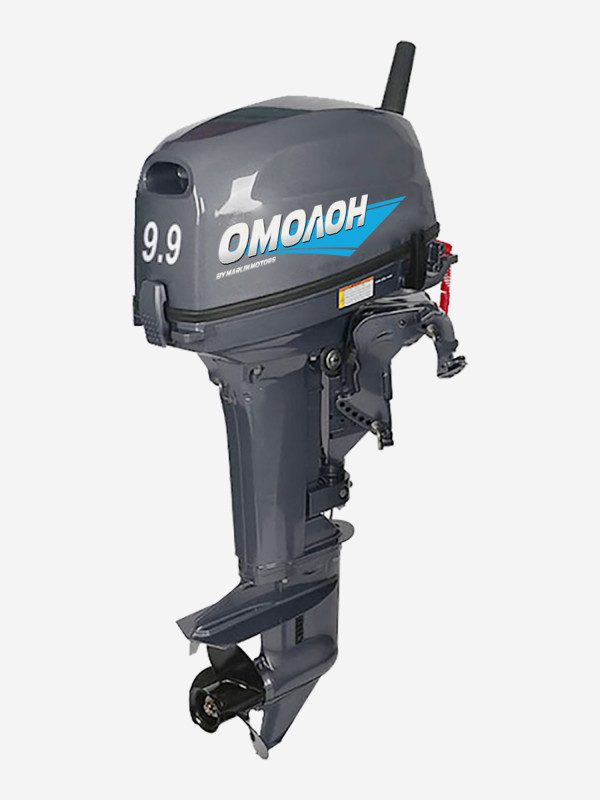 Двухтактный подвесной лодочный мотор ОМОЛОН MP 9.9 AMHS PRO (20 л.с.) Черный цвет — купить за 143700 руб. со скидкой 29 %, отзывы в интернет-магазине Спортмастер