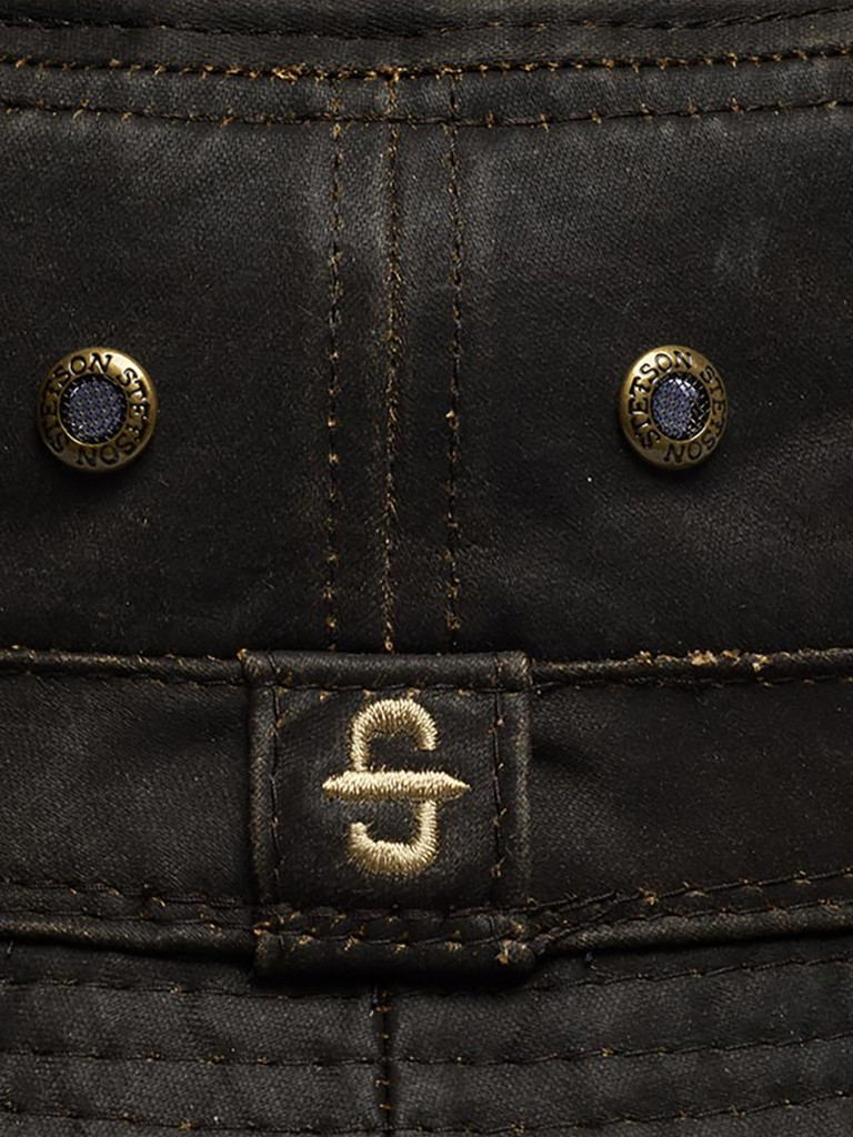 Панама STETSON 1891102 BUCKET COTTON (коричневый)