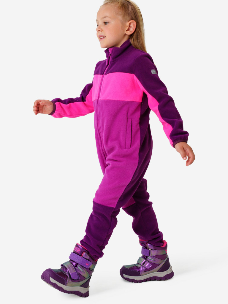 Комбинезон флисовый для девочек PlayToday