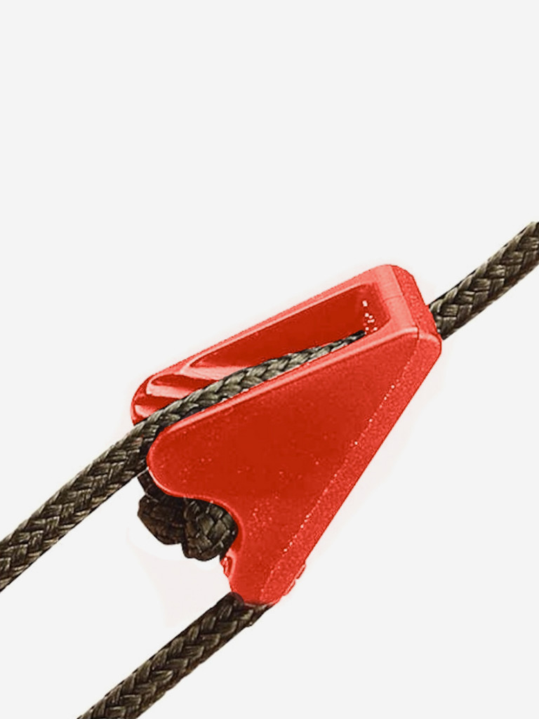 Набор натяжителей оттяжек палатки SwissPiranha Mini Line Runners, Red (8 шт)