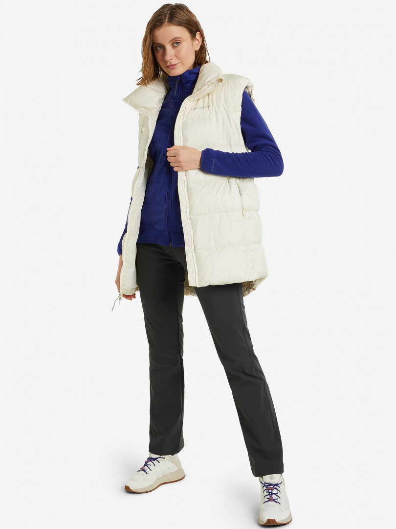 Жилет утепленный женский Columbia Puffect Mid Vest 26583130299 Бежевый, размер 52, 54,46,44,50,42,48, фото 3