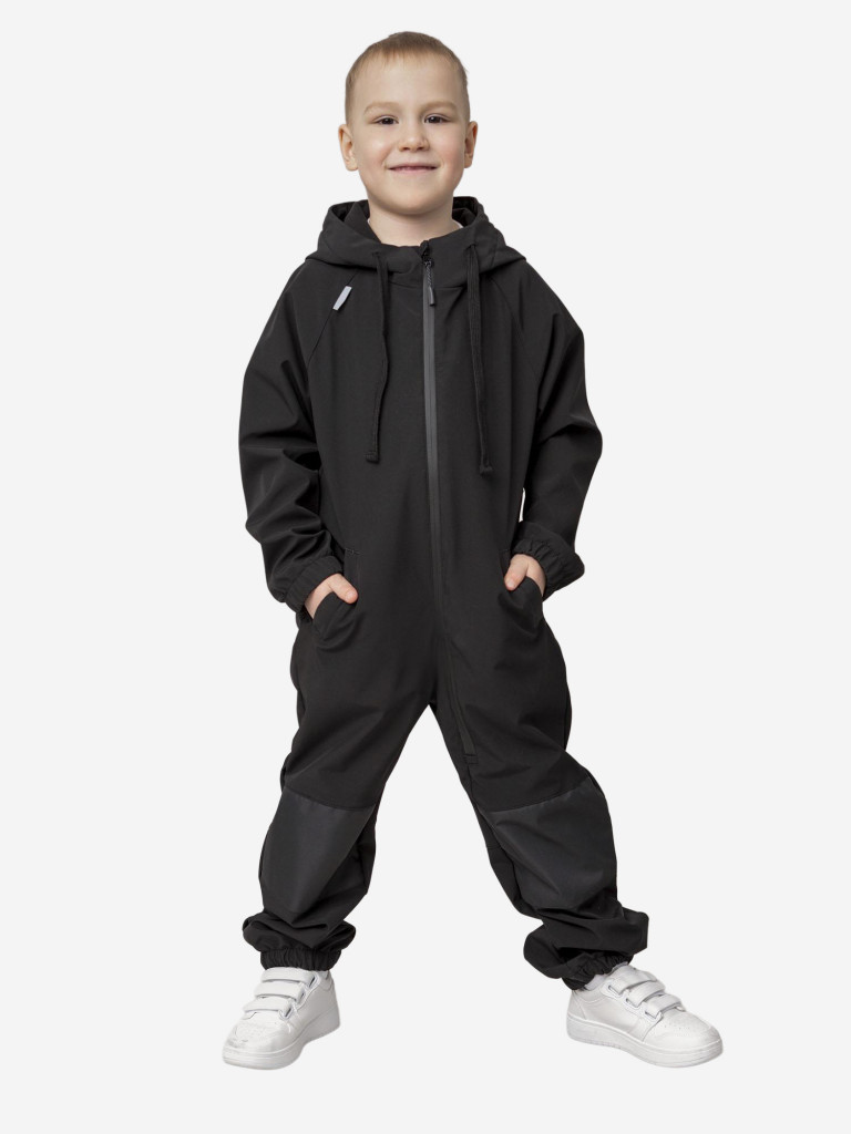 Кобинезон софтшелл для мальчика batik черный