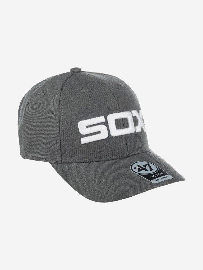 Бейсболка 47 BRAND B-MVP06WBV-CCA Chicago White Sox MLB (серый)