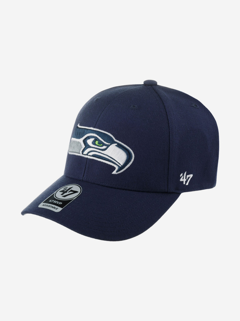 Бейсболка 47 BRAND F-MVP28WBV-LN Seattle Seahawks NFL (синий)