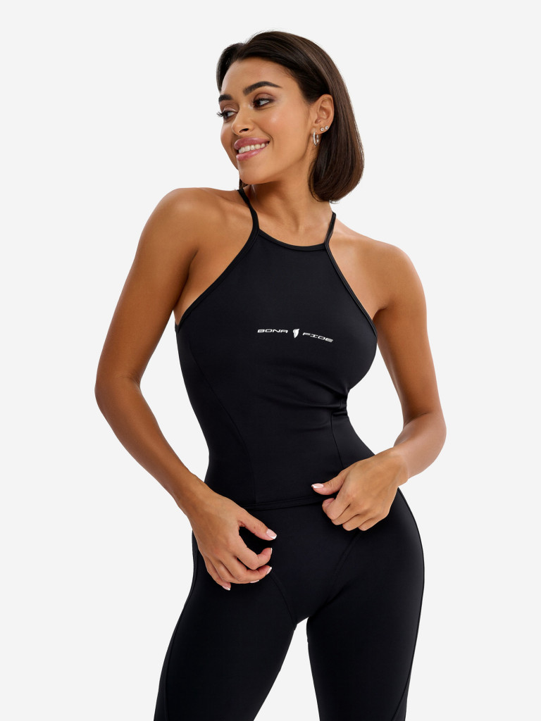 Майка женская Sporty Top Juicy Black
