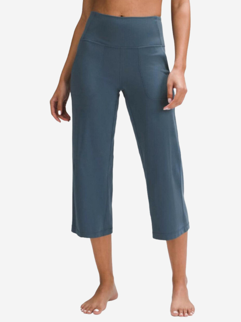 Брюки укороченные lululemon Align High-Rise Wide-Leg Crop 23