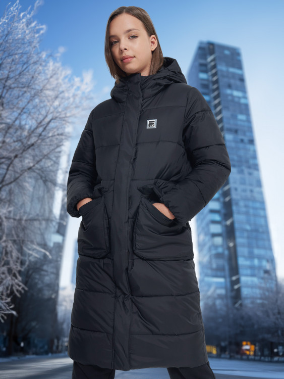 Пальто утепленное для девочек FILA