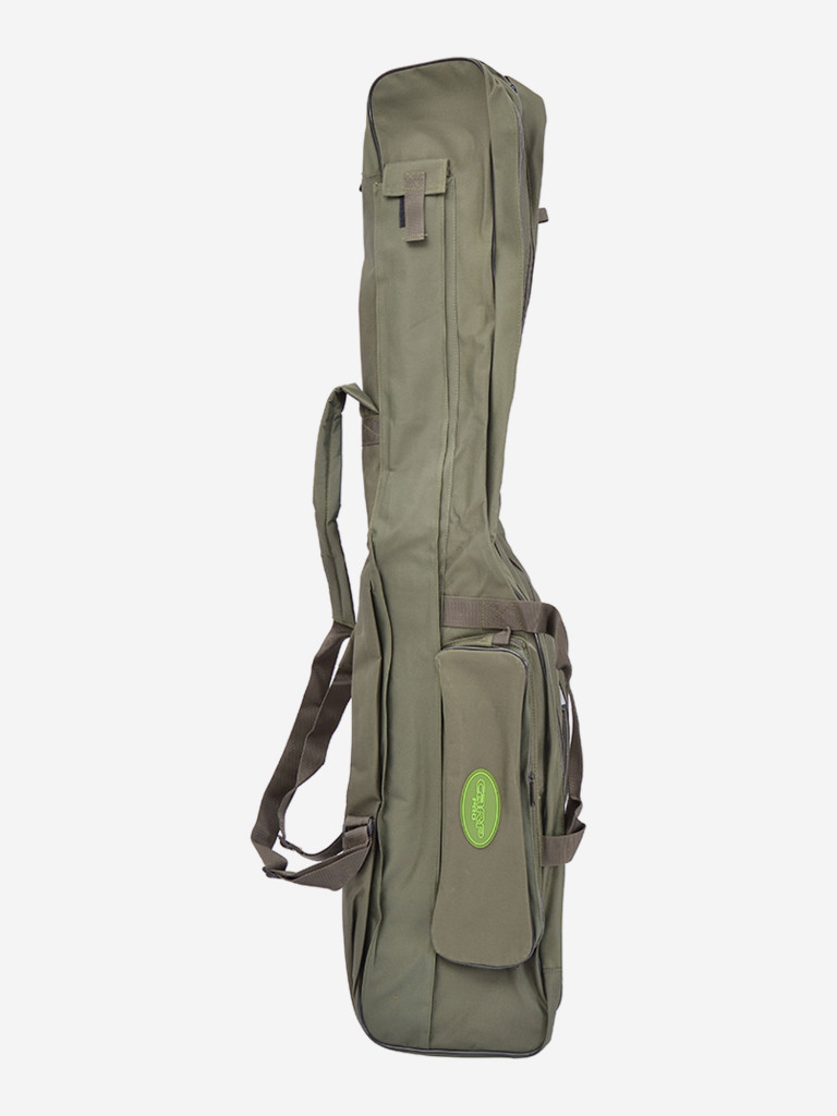 Чехол для удилищ CARP PRO 2 секции green 130x25x20см
