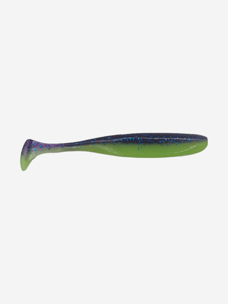 Силиконовые приманки для рыбалки Keitech Easy Shiner 5.0" PAL# 06 Violet Lime Belly