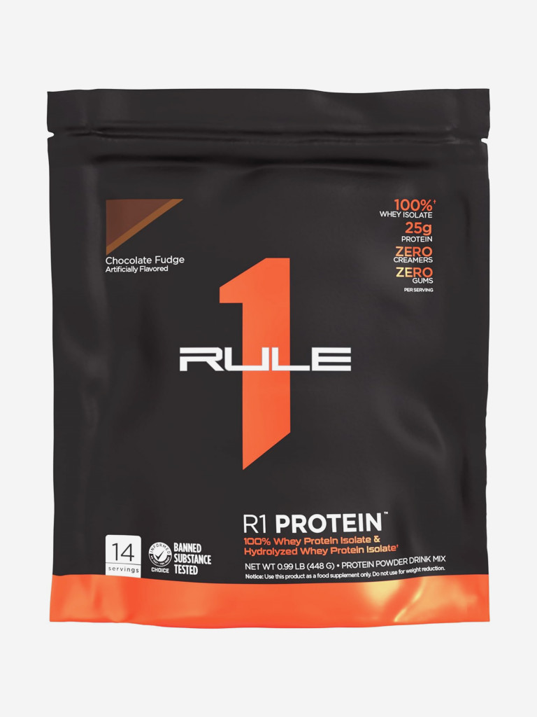 Протеин Rule 1 Protein, 448 г, Шоколадная помадка