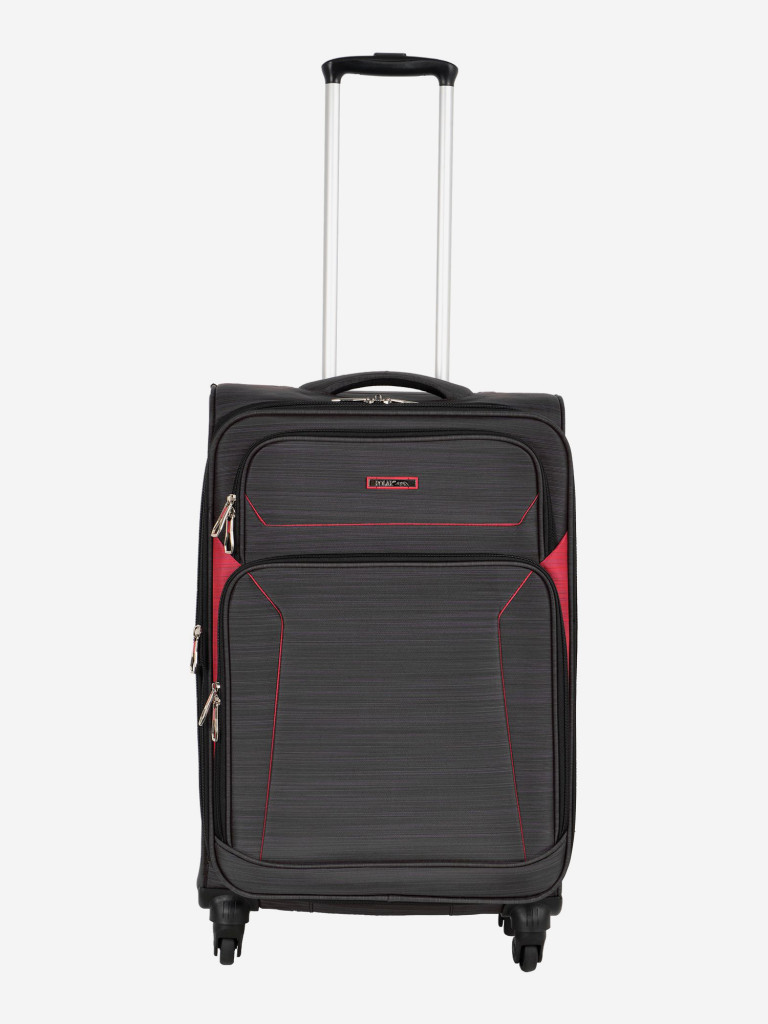 Чемодан средний-POLAR-R1801-24-BLACK