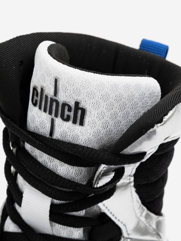 Боксерки Clinch Olimp LE 2.0 черно-серебристо-сине-красные