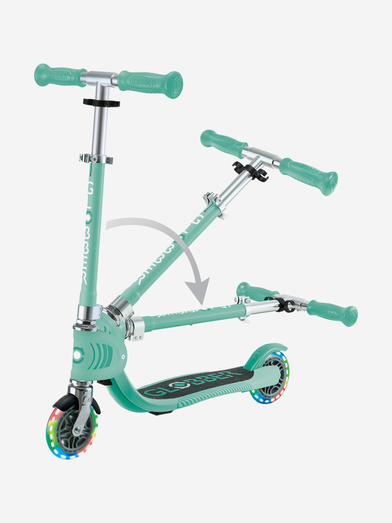 Самокат Globber FLOW FOLDABLE JUNIOR LIGHTS