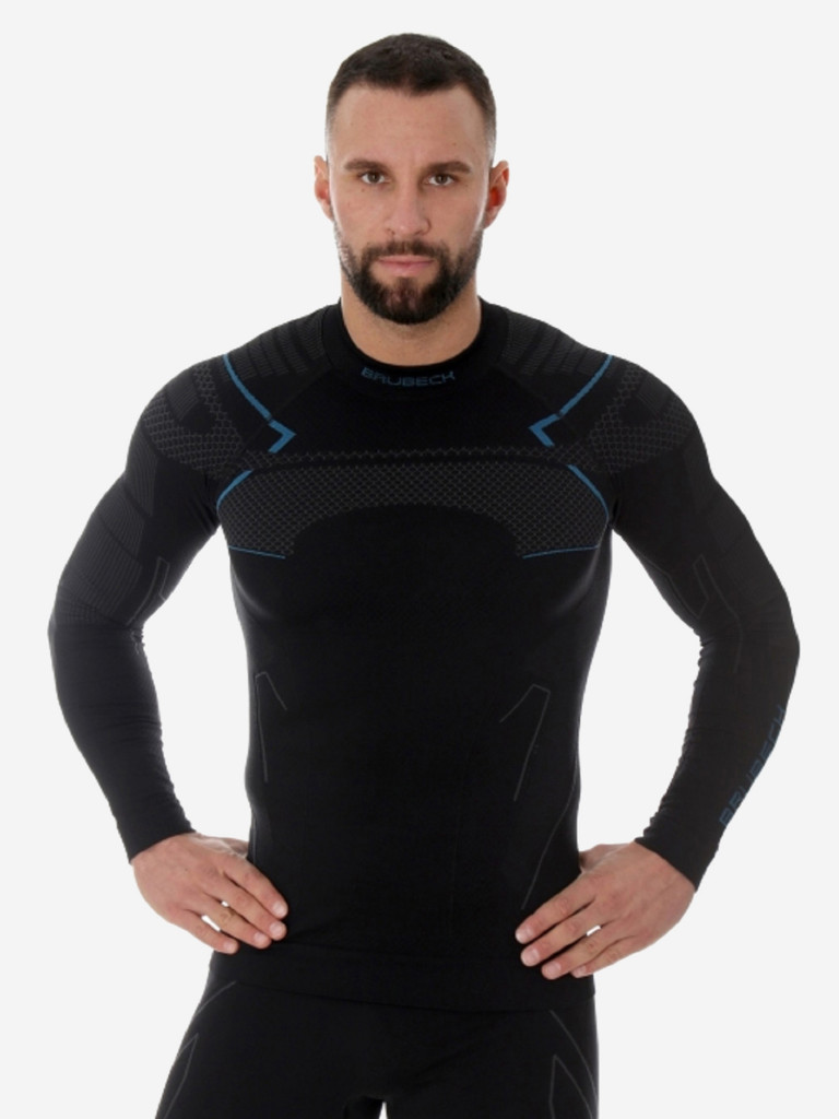 Футболка мужская длинный рукав Brubeck Thermo Nilit Heat