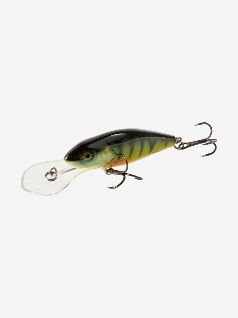 Воблер SALMO POLAND PERCH DR, длина 8 см, глубинный крэнк для хищной рыбы