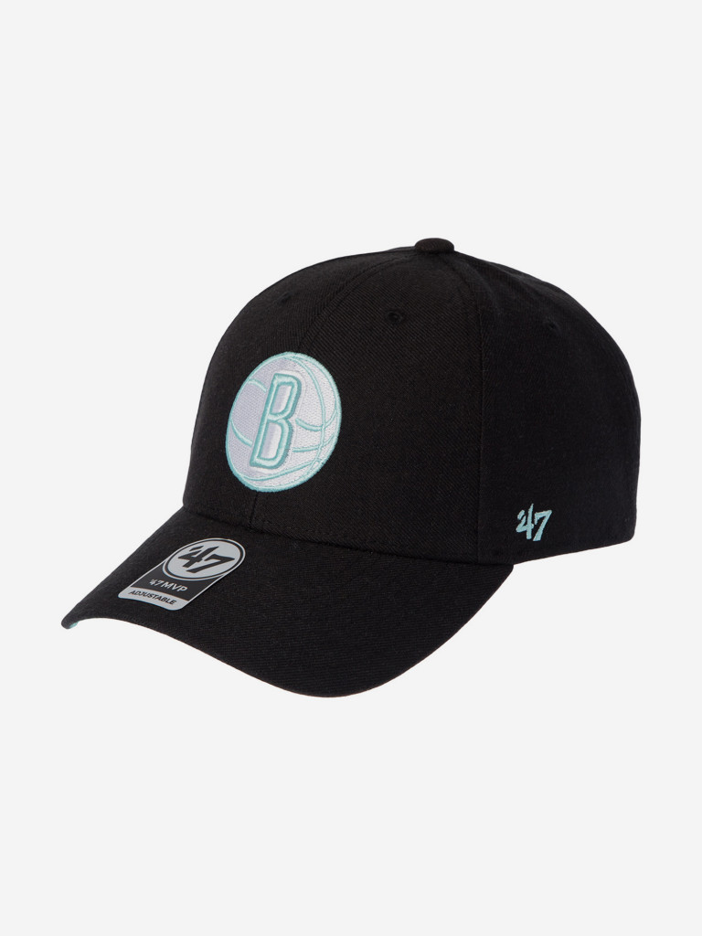 Бейсболка 47 BRAND K-MVP15WBV-BKBL Brooklyn Nets NBA (черный)