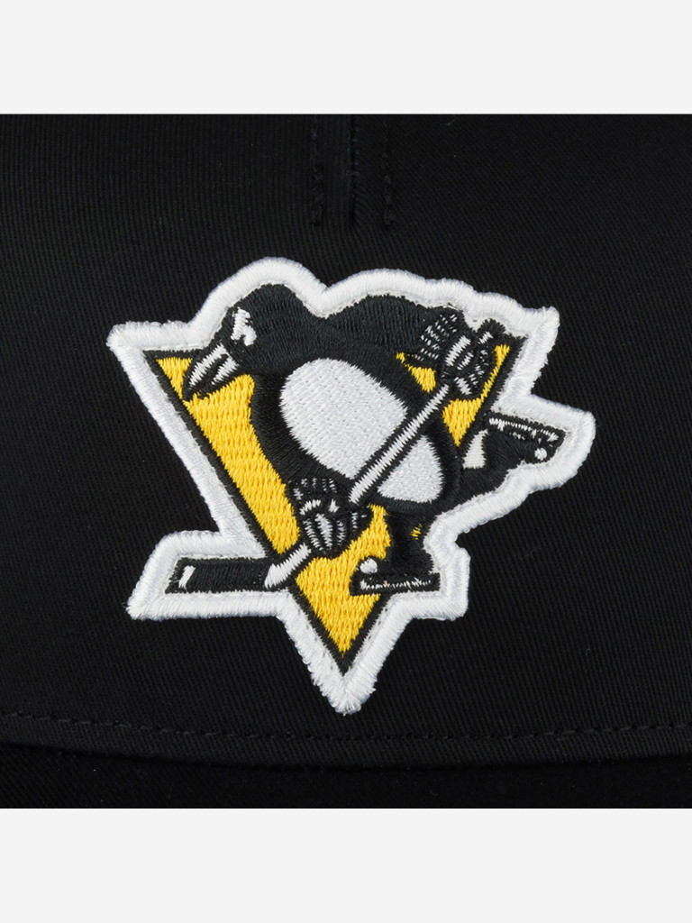 Бейсболка с сеточкой AMERICAN NEEDLE 23018A-PPN Pittsburgh Penguins Hotfoot NHL (черный)