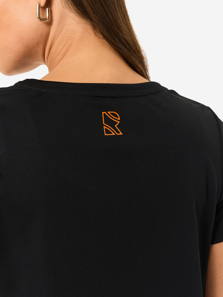 Футболка женская RAQUETA SPORT Cada Dia, Nero