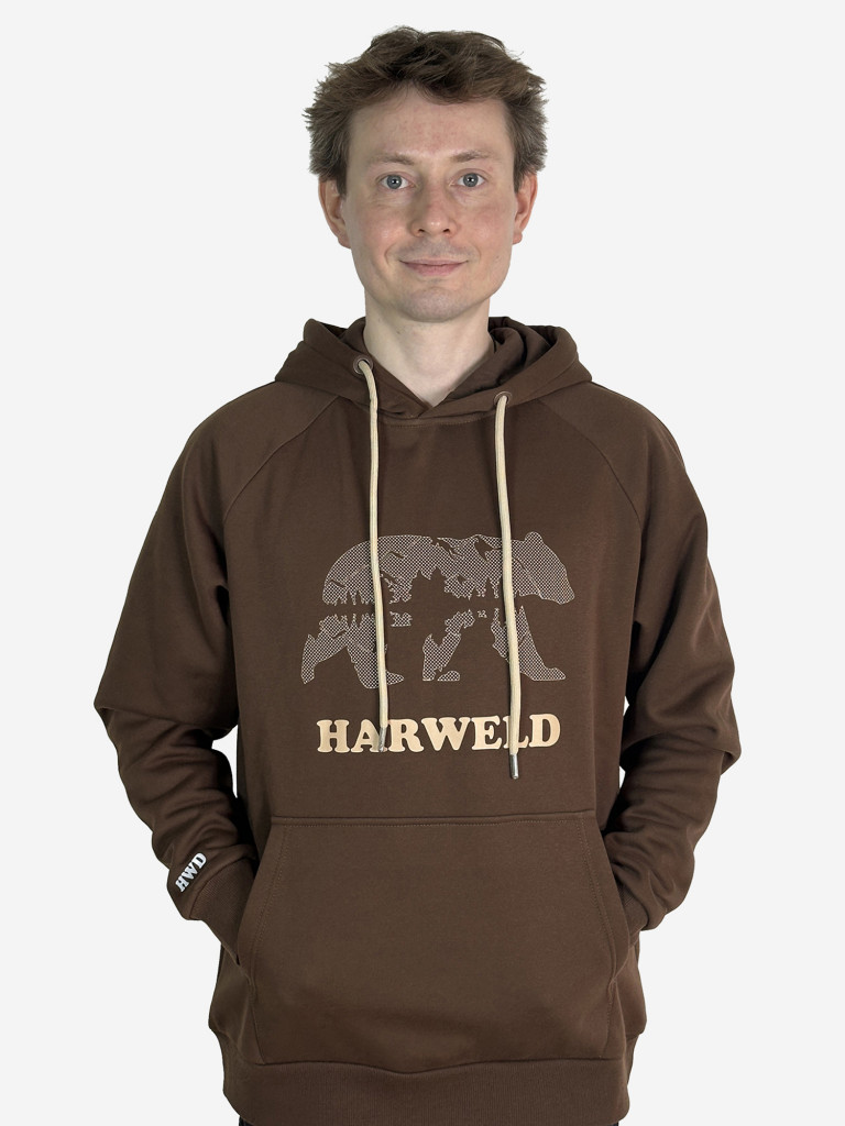 Худи Harweld шоколад