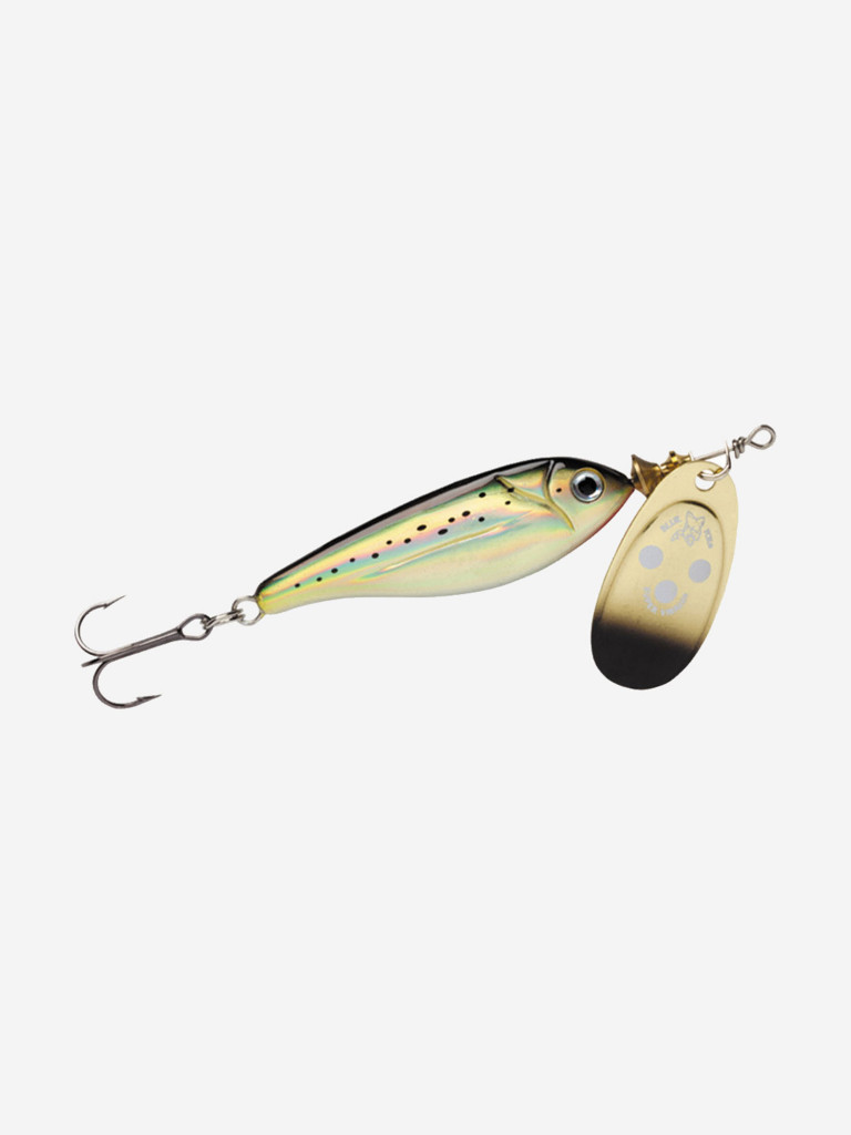 Блесна для рыбалки вращающаяся BLUE FOX Minnow Super Vibrax 1 /G