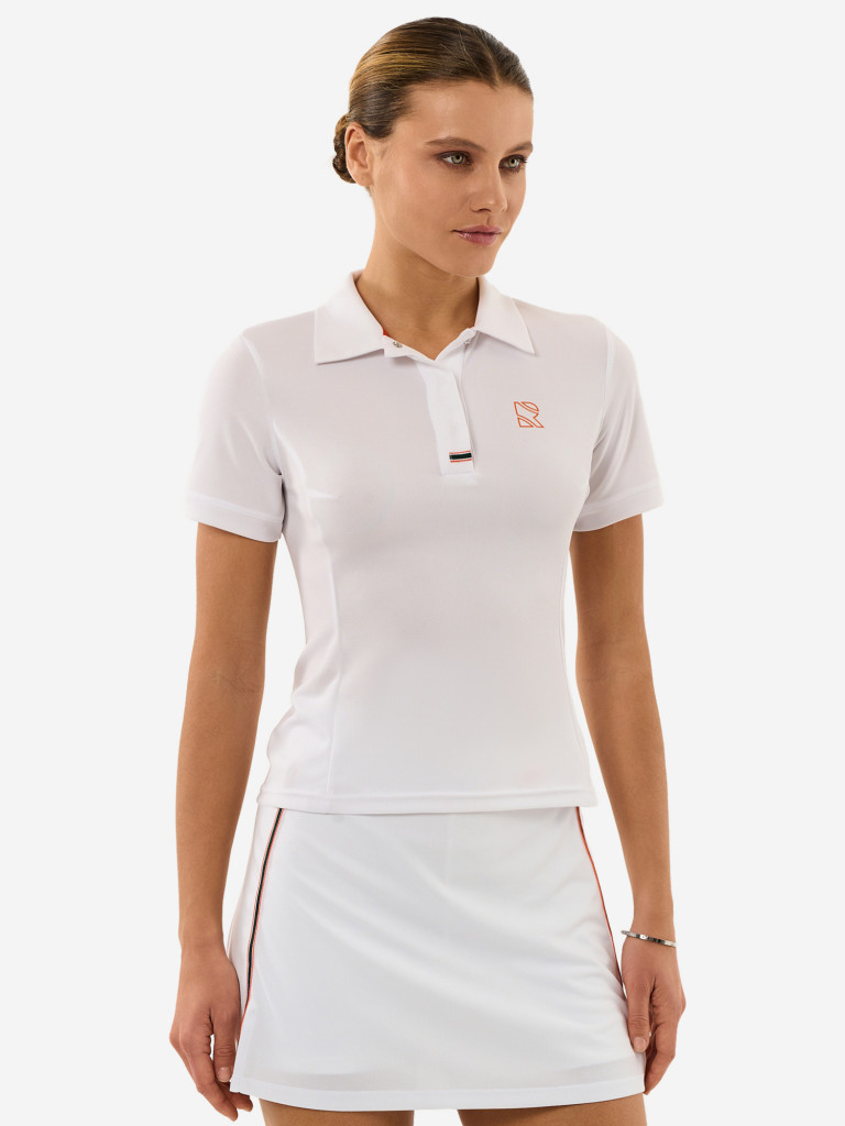 Поло женское RAQUETA SPORT Clasico, White