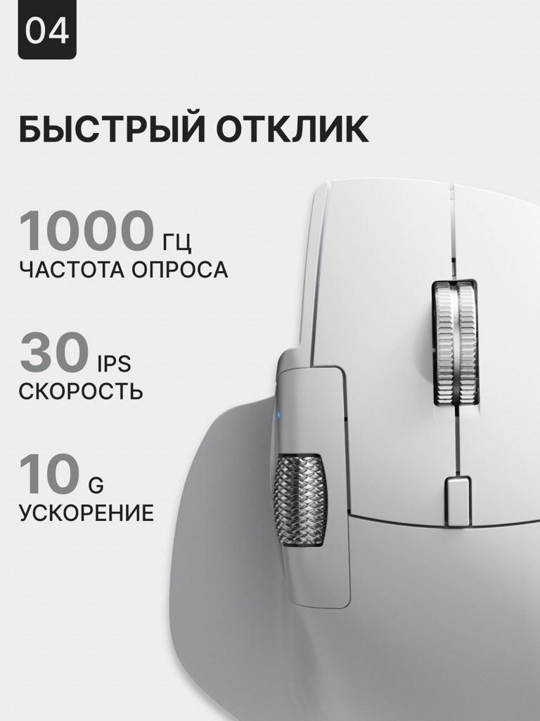Мышка компьютерная игровая беспроводная FURYCUBE A1