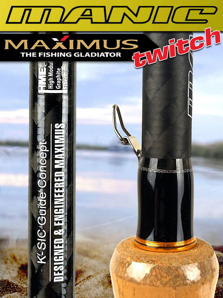 Спиннинг для рыбалки Maximus MANIC-X 26XXH 2,6 m 40-180g твичинговый