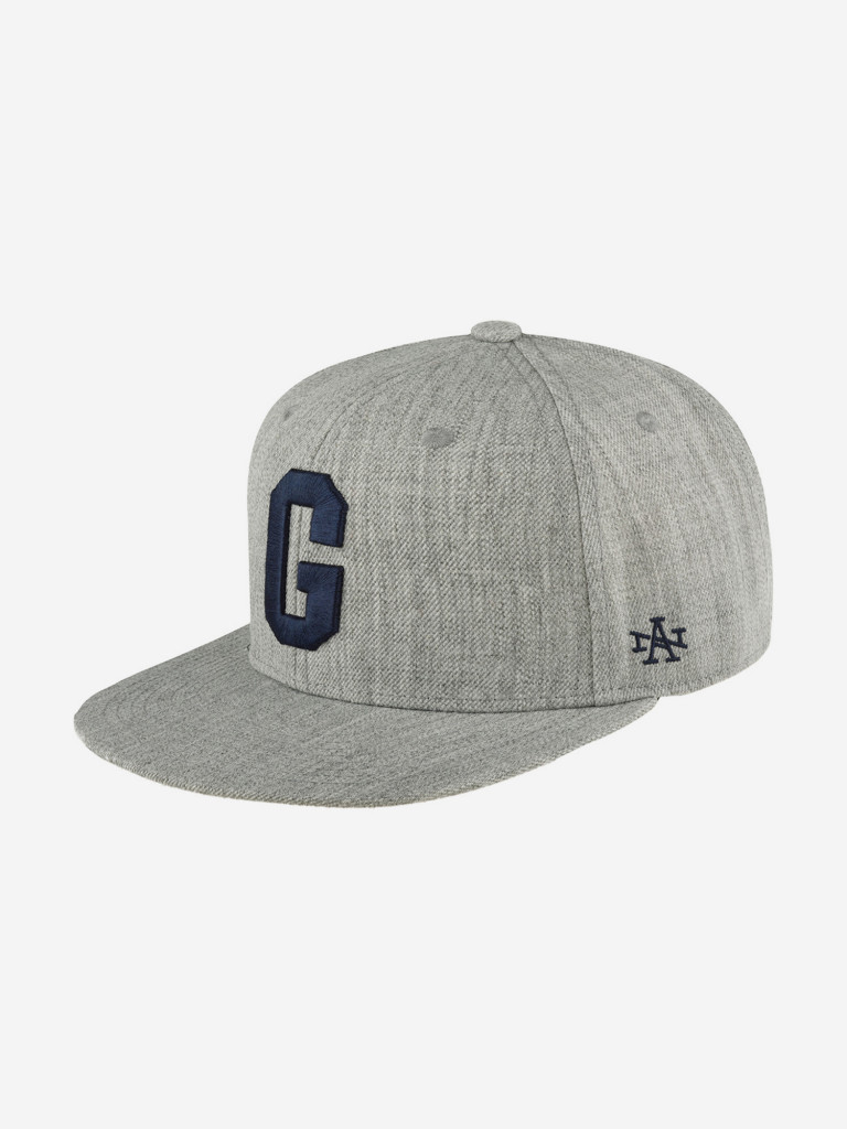 Бейсболка с прямым козырьком AMERICAN NEEDLE SMU776A-HOG Homestead Grays Archive 400 NL (серый)