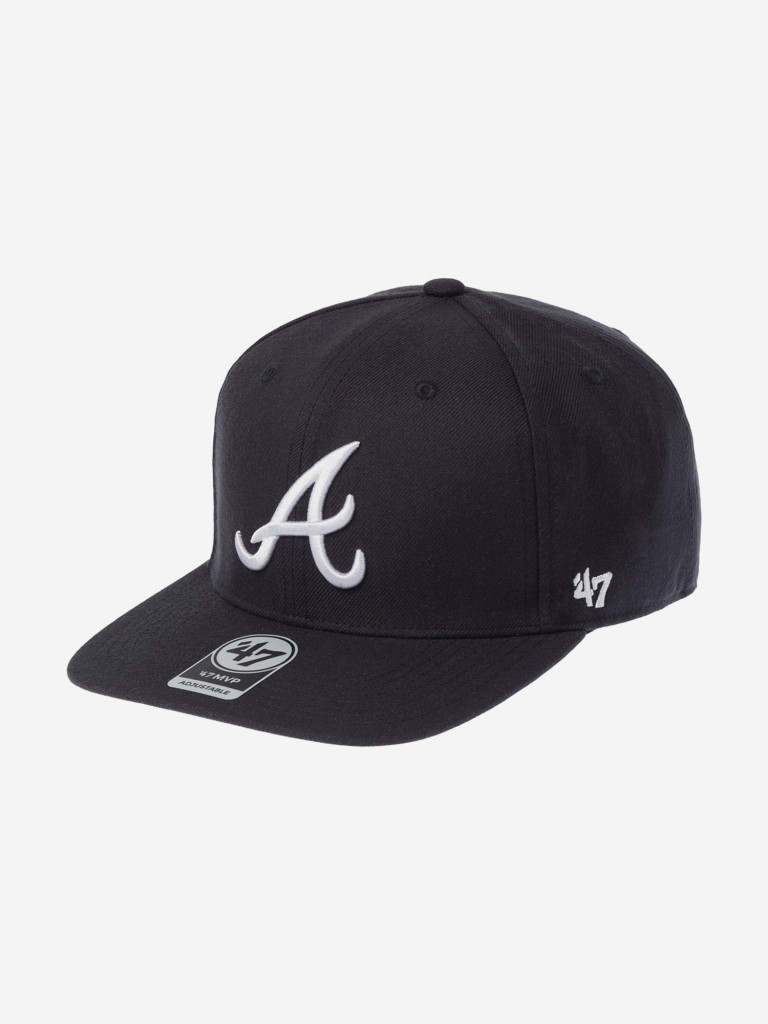 Бейсболка с прямым козырьком 47 BRAND B-SRS01WBP-NYD Atlanta Braves MLB