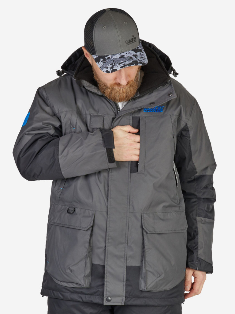 Костюм плавающий зимний Norfin APEX 2 FLT (куртка+полукомбинезон) для рыбалки и охоты