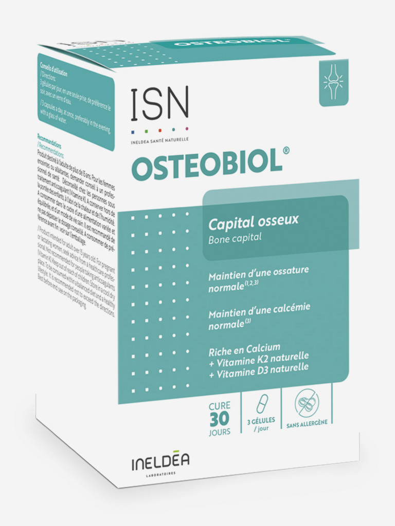 ISN Остеобиол / OSTEOBIOL (капсулы массой 626 мг), 90 капсул