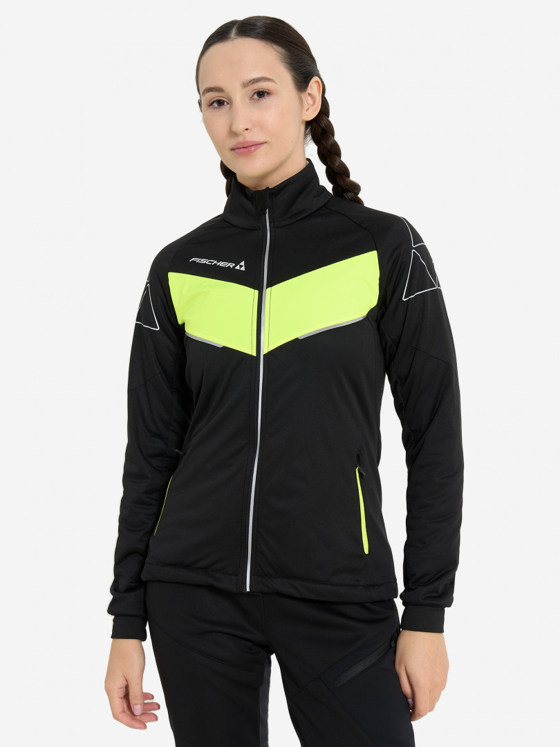 Куртка софтшелл женская Fischer 31684130299 Черный, размер 46,48, фото 3