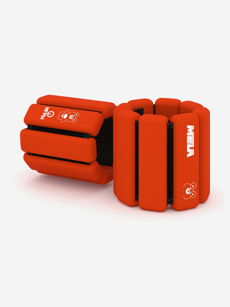 Утяжелители красные , 1 кг, 2шт, MELA ИГРЫ